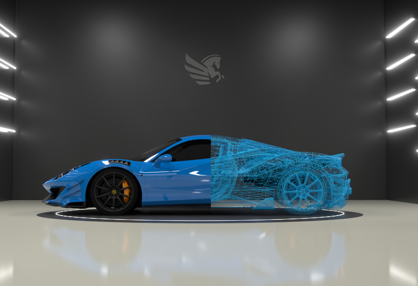 Boit Club 3D render privacy design